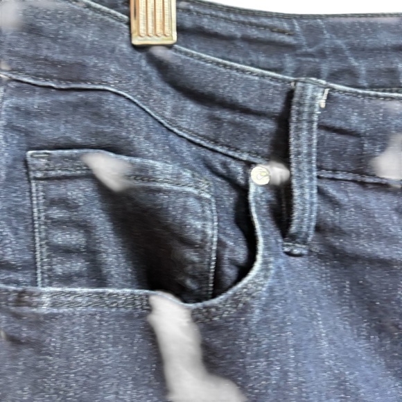 Calvin Klein Jeans Womens 14x30 Dark Indigo Straight‎ Leg Denim Blue Pants #705 - Picture 5 of 12